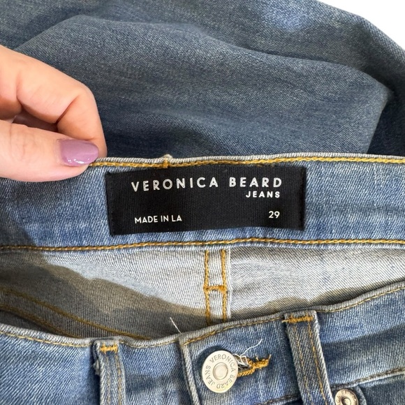 Veronica Beard - Carly Kick-Flare Jean in  Lakeshore Sz 29 - Picture 8 of 11